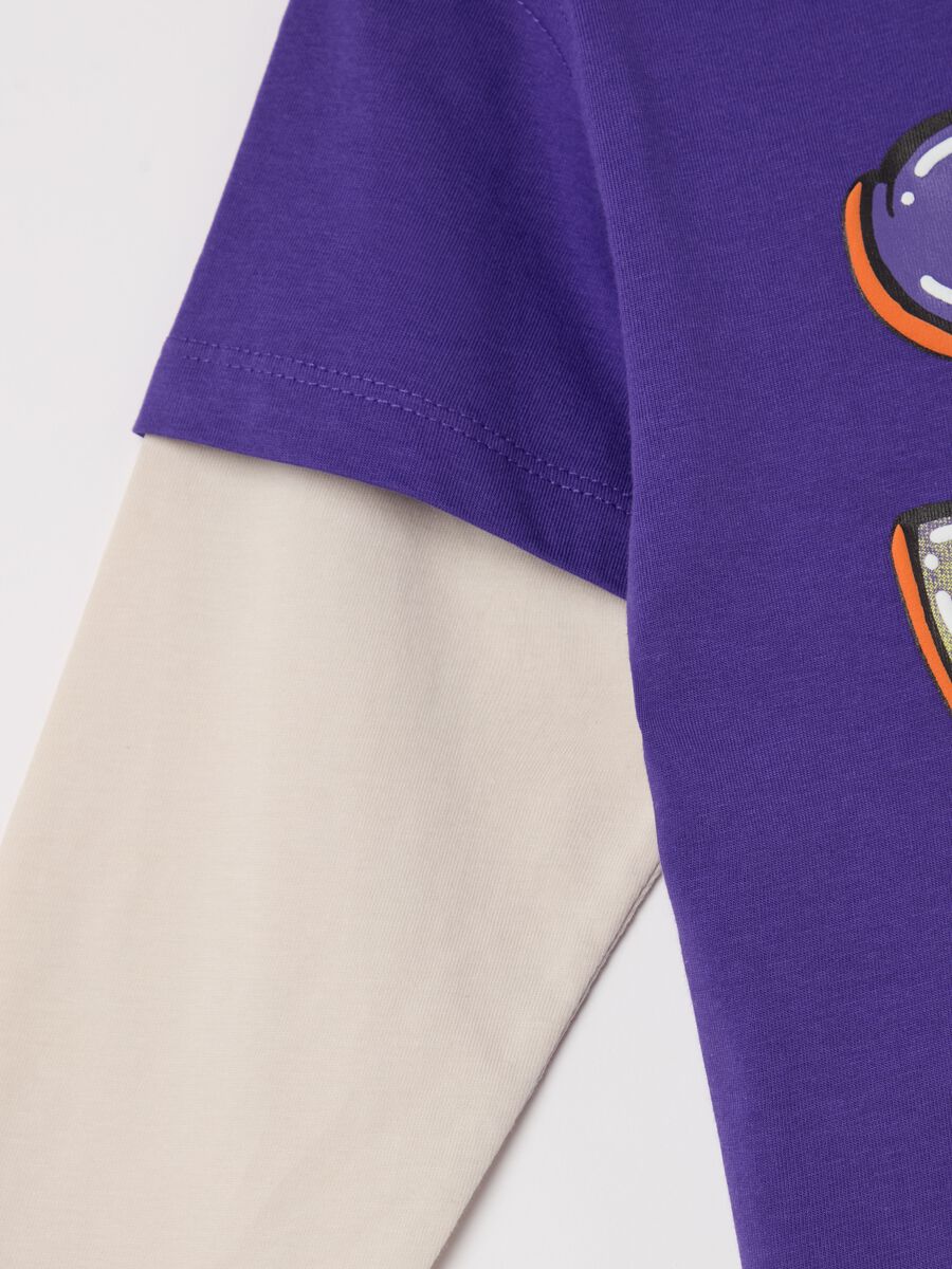 "Enjoy Friends Fun!" T-shirt with long sleeves_3