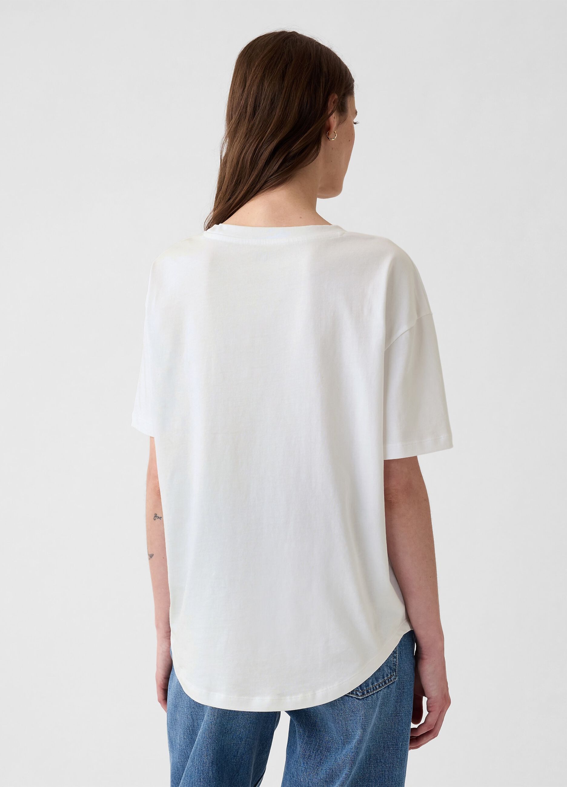 T-shirt a maniche corte con logo