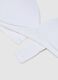 Girls' Stretch Cotton Bra in White_2