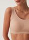 Seamless bralette in microfibre_3