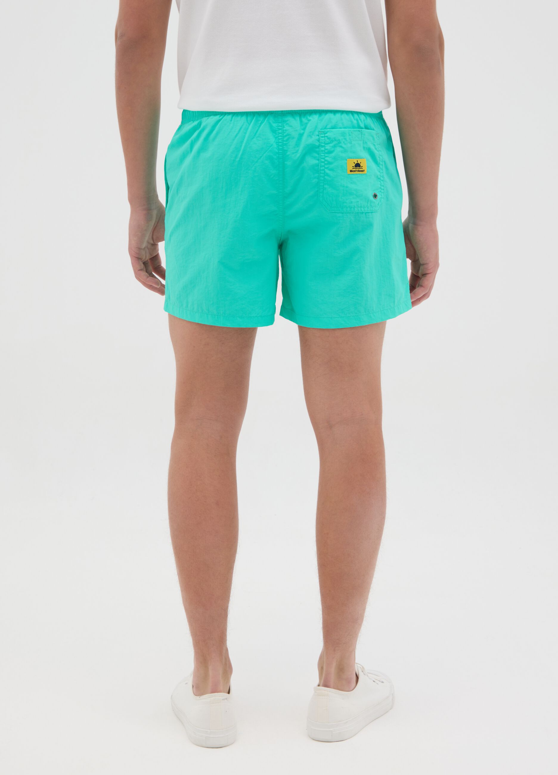 Ovs Mixed Fabric Swim Boxers
