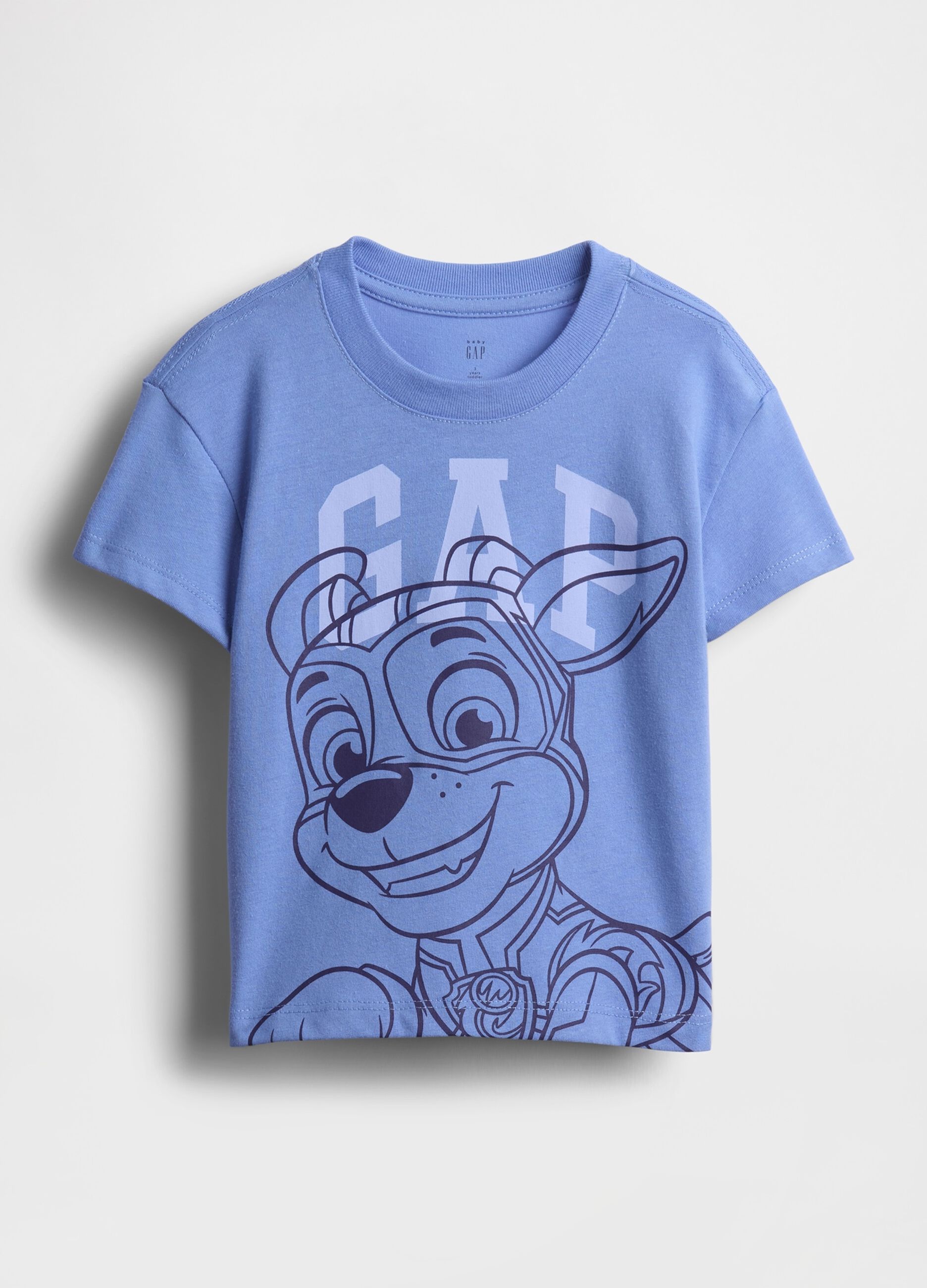 Blue T-shirt with GAP character print