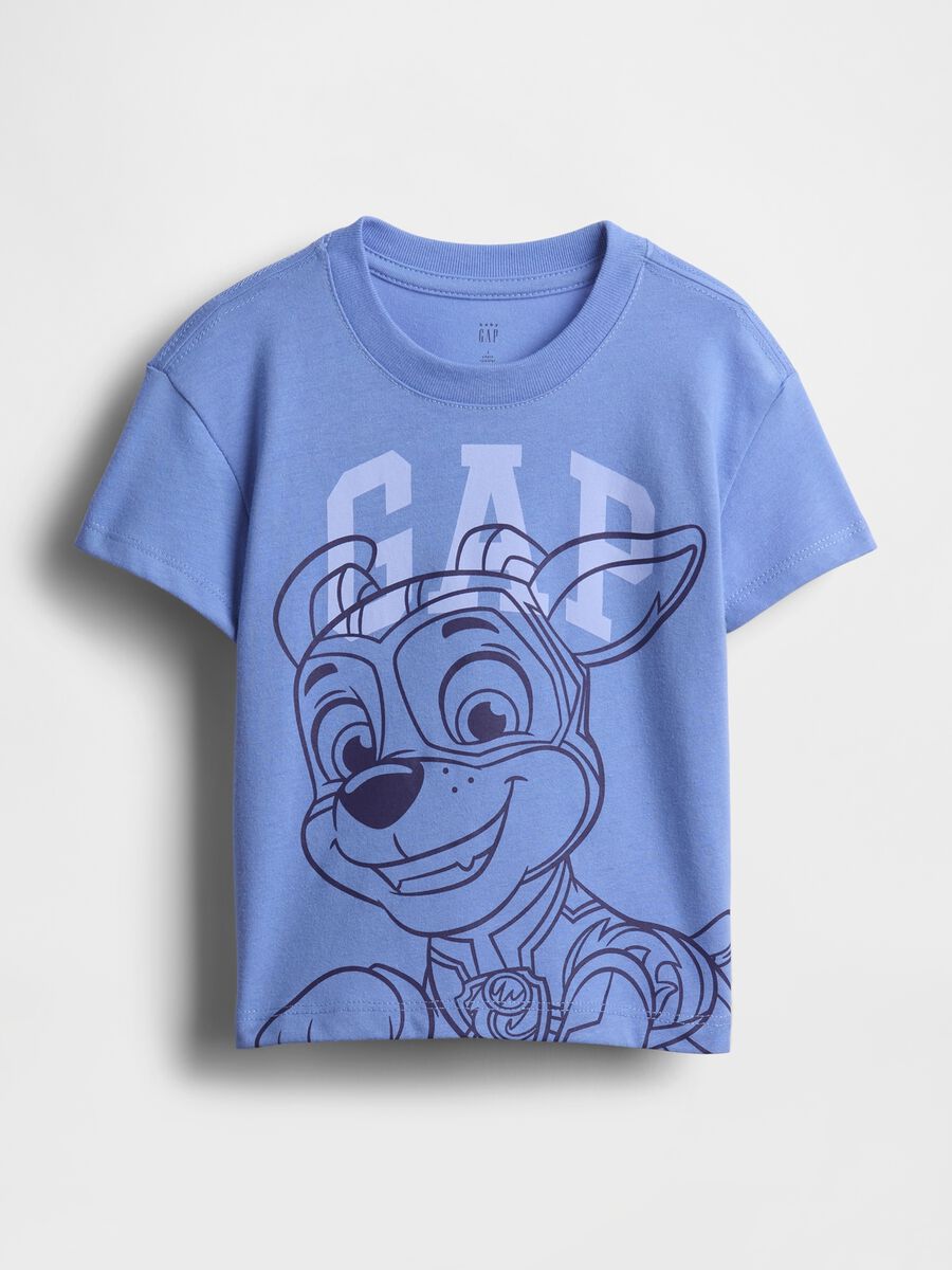 Blue T-shirt with GAP character print_0