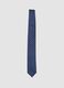 Blue tie 7.5 cm blade with polka dot pattern_0