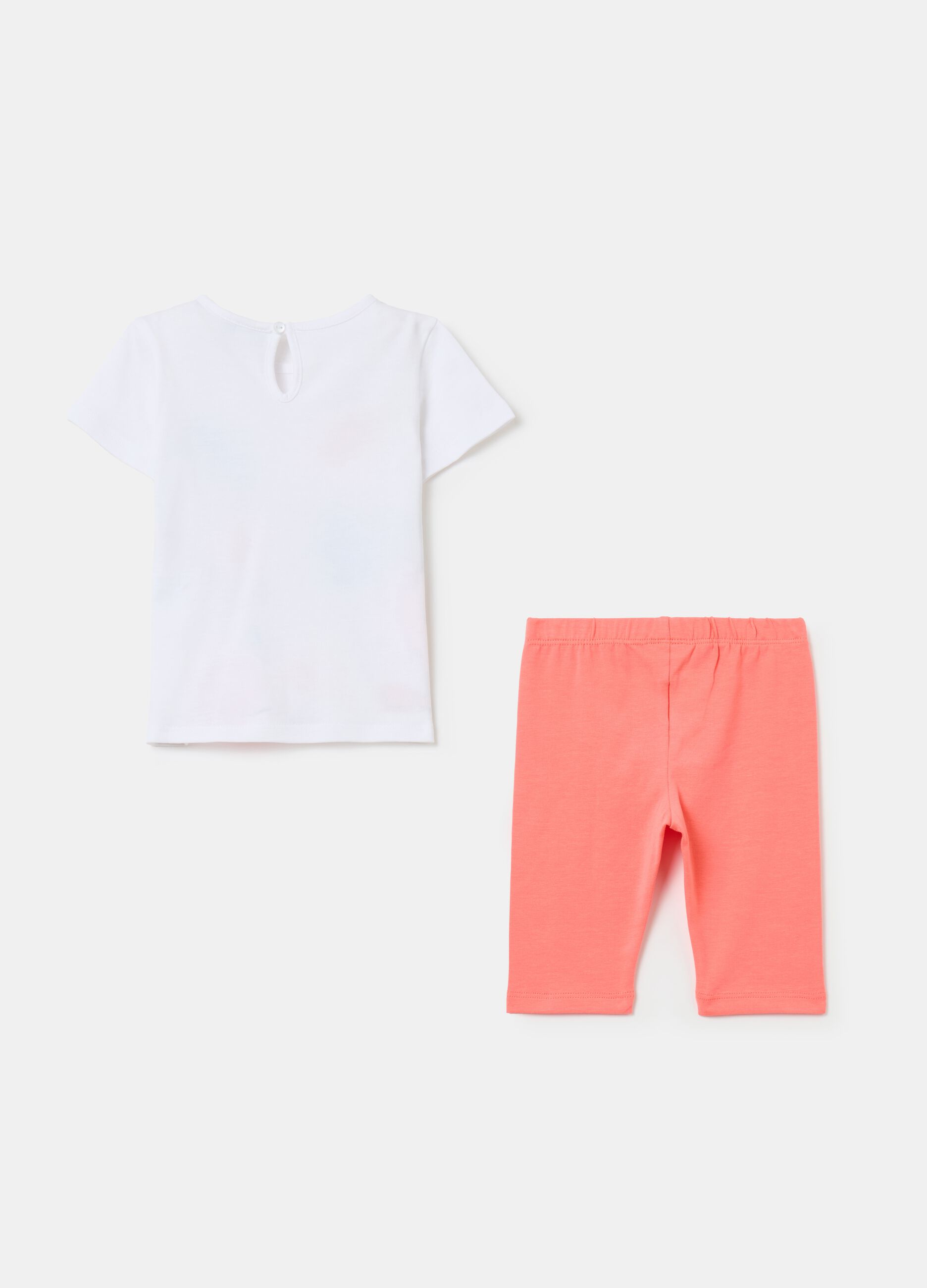 Jogging set with fruit print