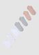 Seven-pack of multicolour socks in organic cotton blend_0