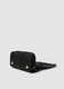 Black travel toiletry bag with hanging hook_1