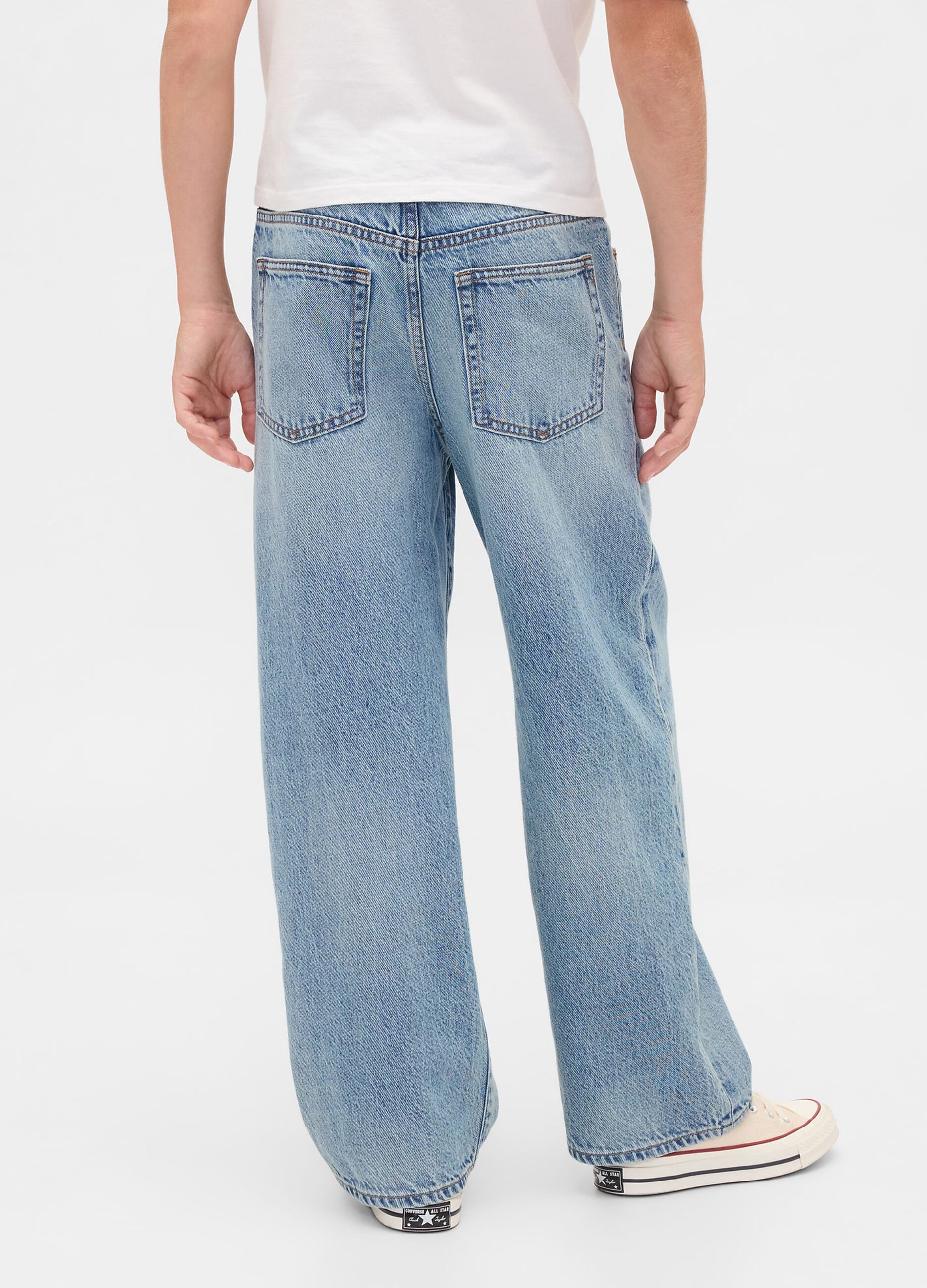 Jeans denim ampio per bambino