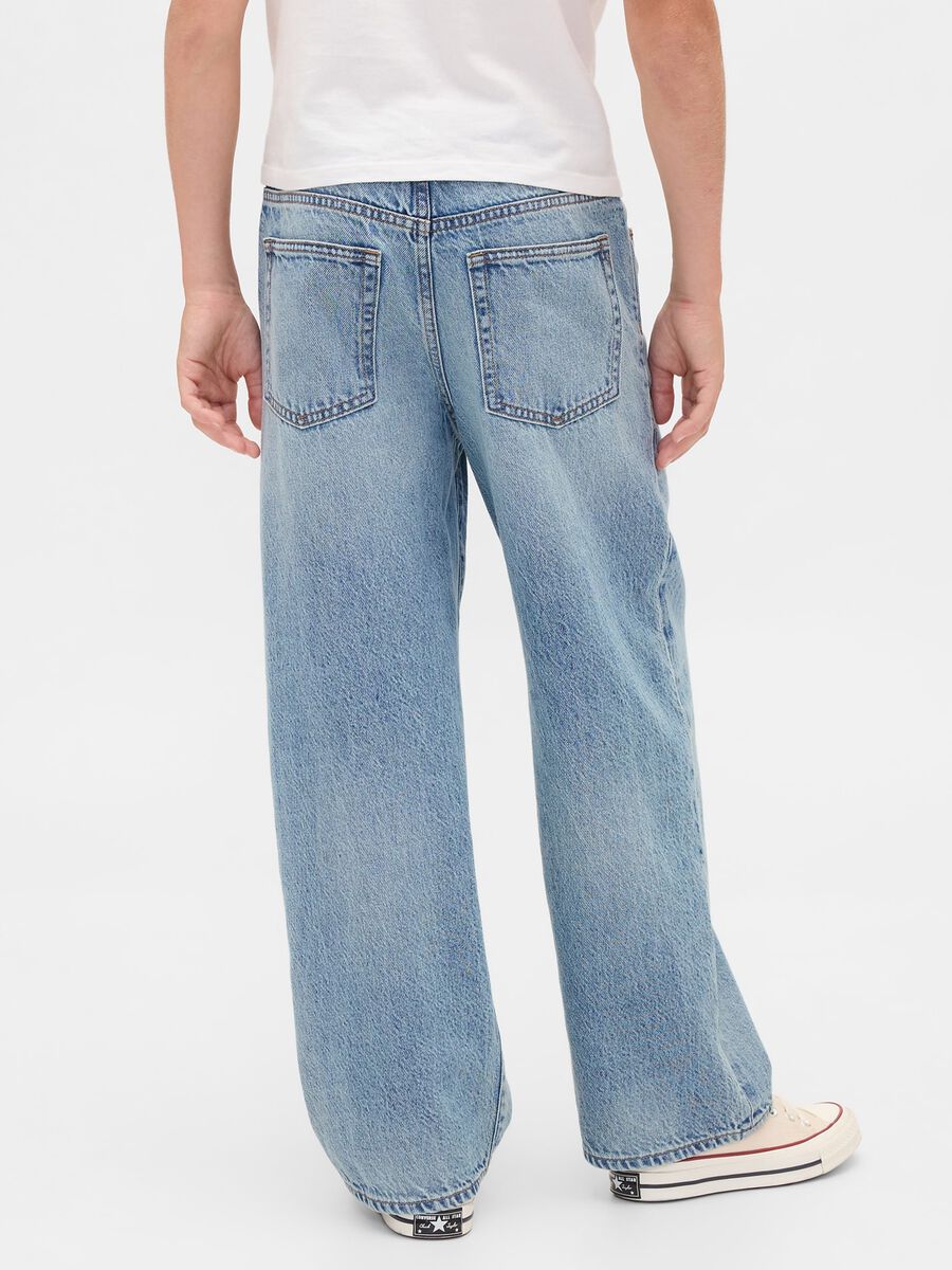 Jeans denim ampio per bambino_2