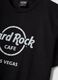 Black Hard Rock Cafe regular-fit pure cotton T-shirt_1