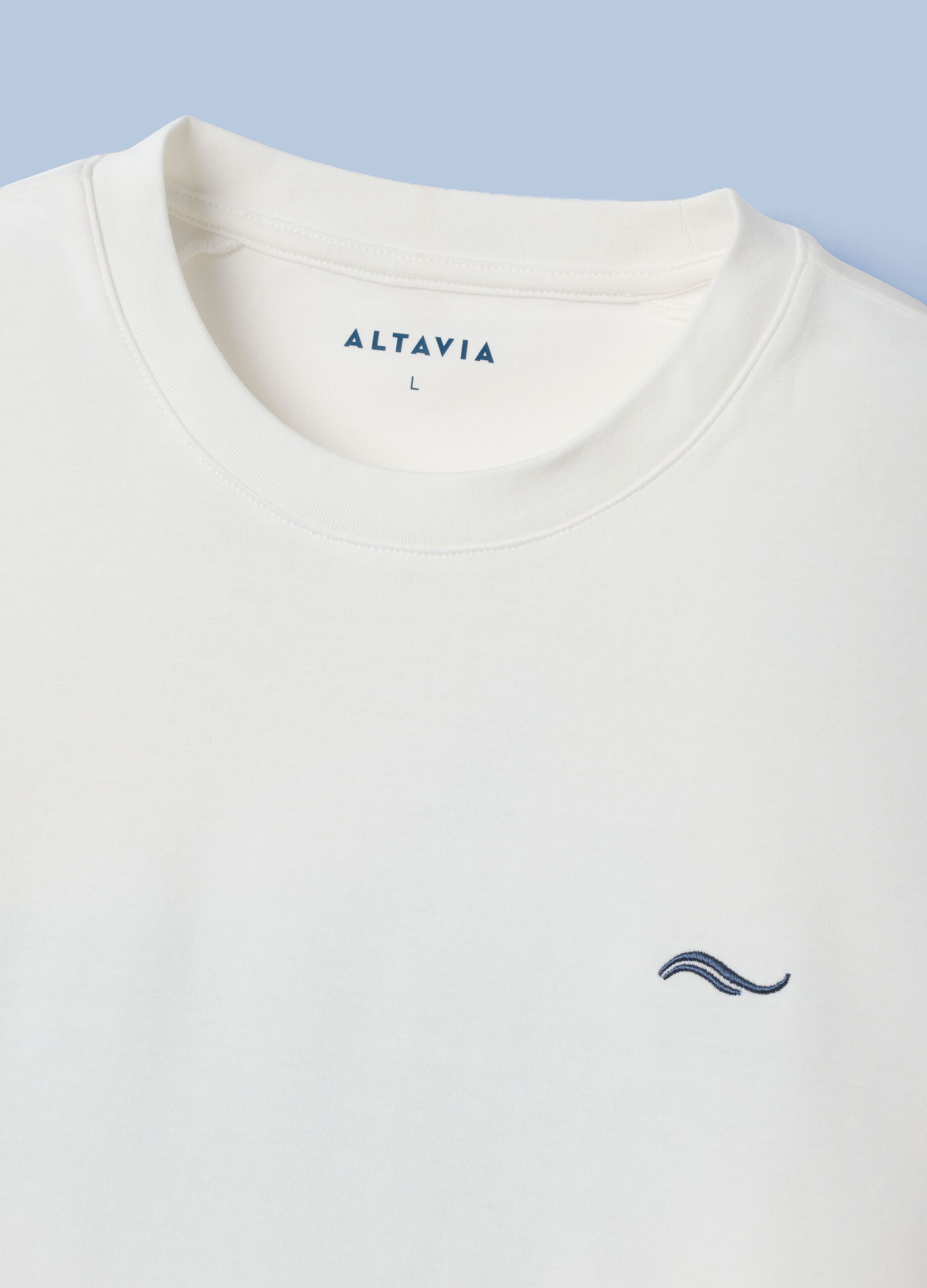 White ALTAVIA SAILING stretch cotton-blend T-shirt