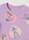Girls' violet sweatshirt and leggings set_2