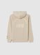 Boys' beige pure cotton regular fit sweatshirt_4