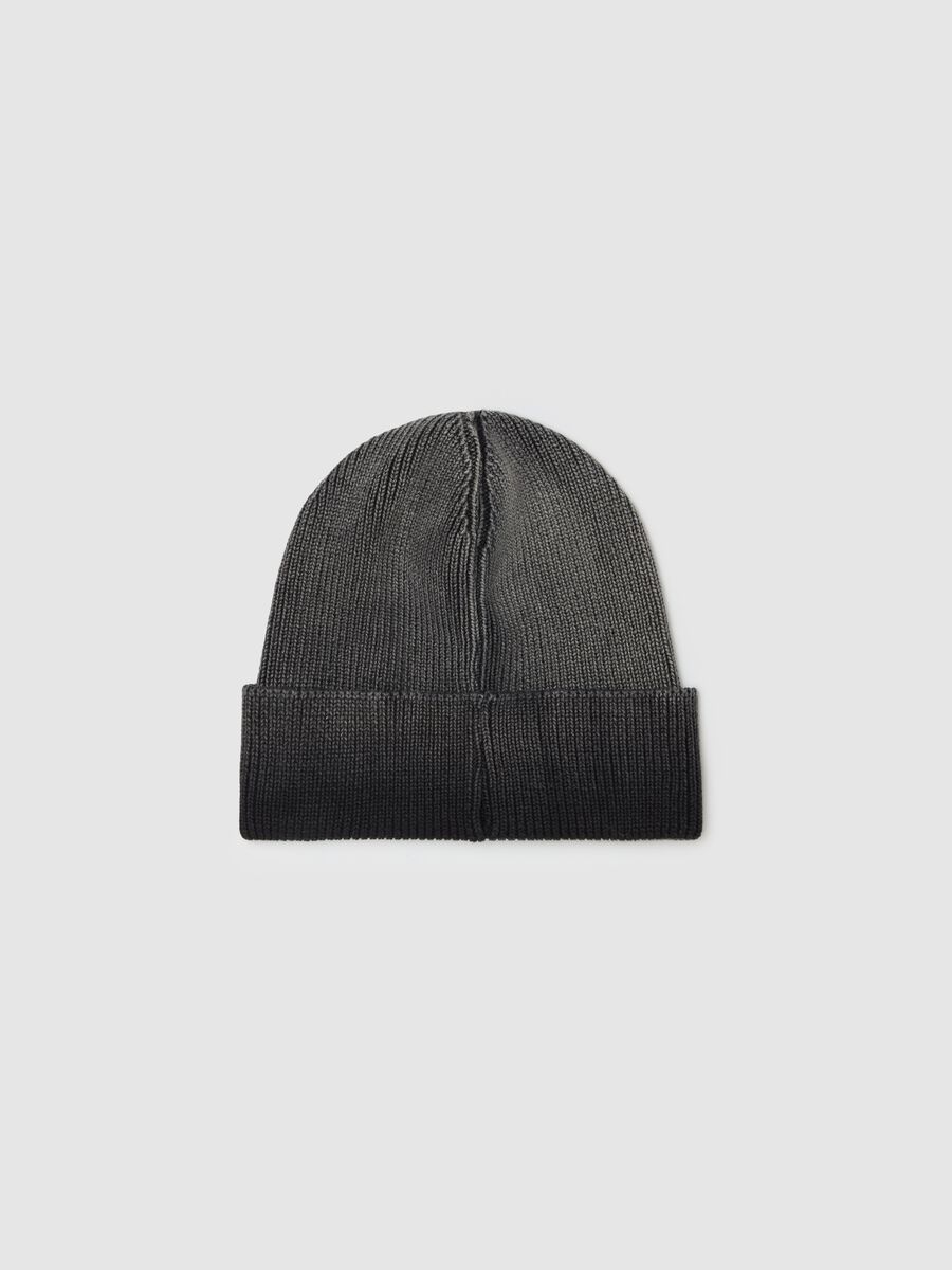 Faded-effect jersey hat_2