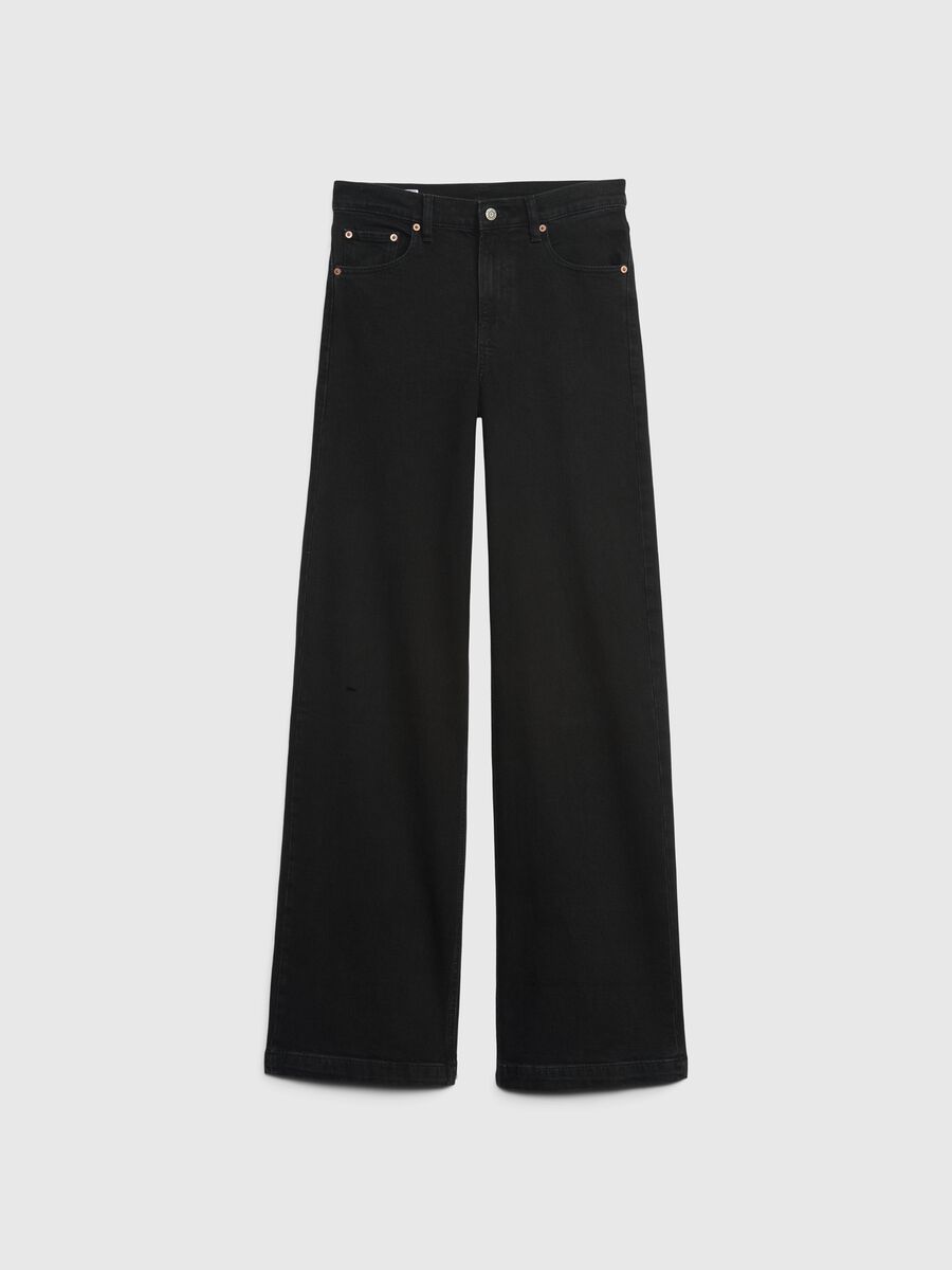 Jeans wide leg a vita alta_5