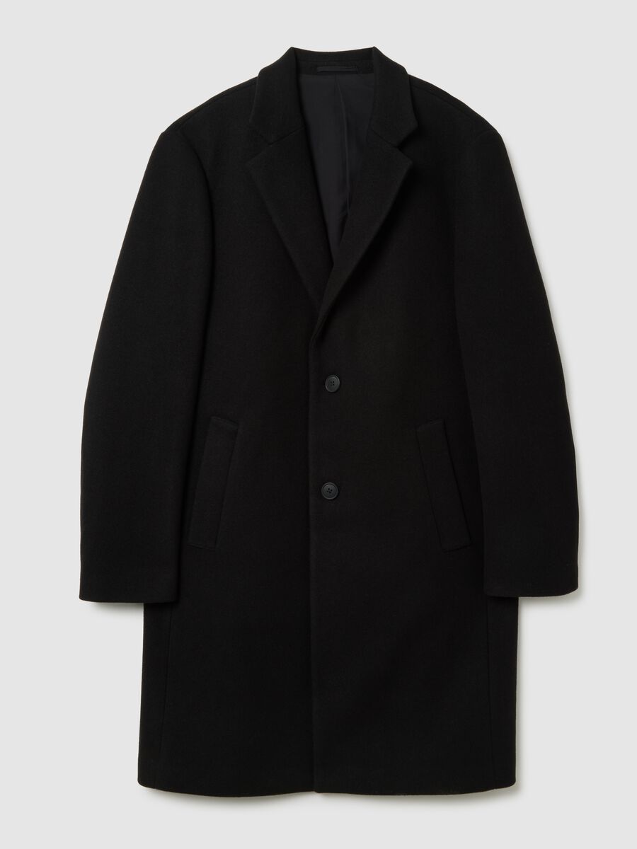 Stretch Black Velvet Coat_4