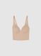 Beige bra without padding with adjustable straps_4