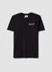 Black pure cotton regular fit t-shirt with Ducati print_4