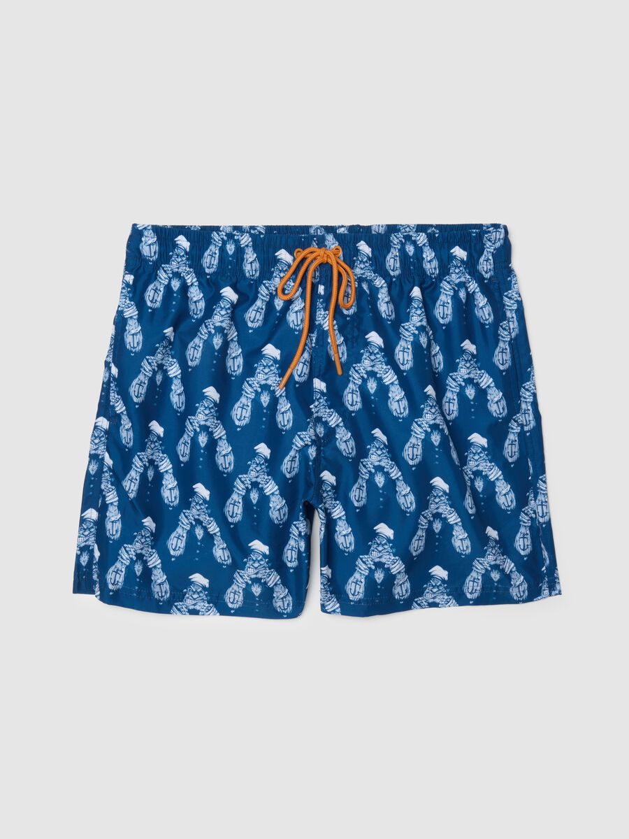 Costume da bagno da uomo in multicolor Everlast_0