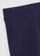 Girls' blue stretch cotton flare leggings_2