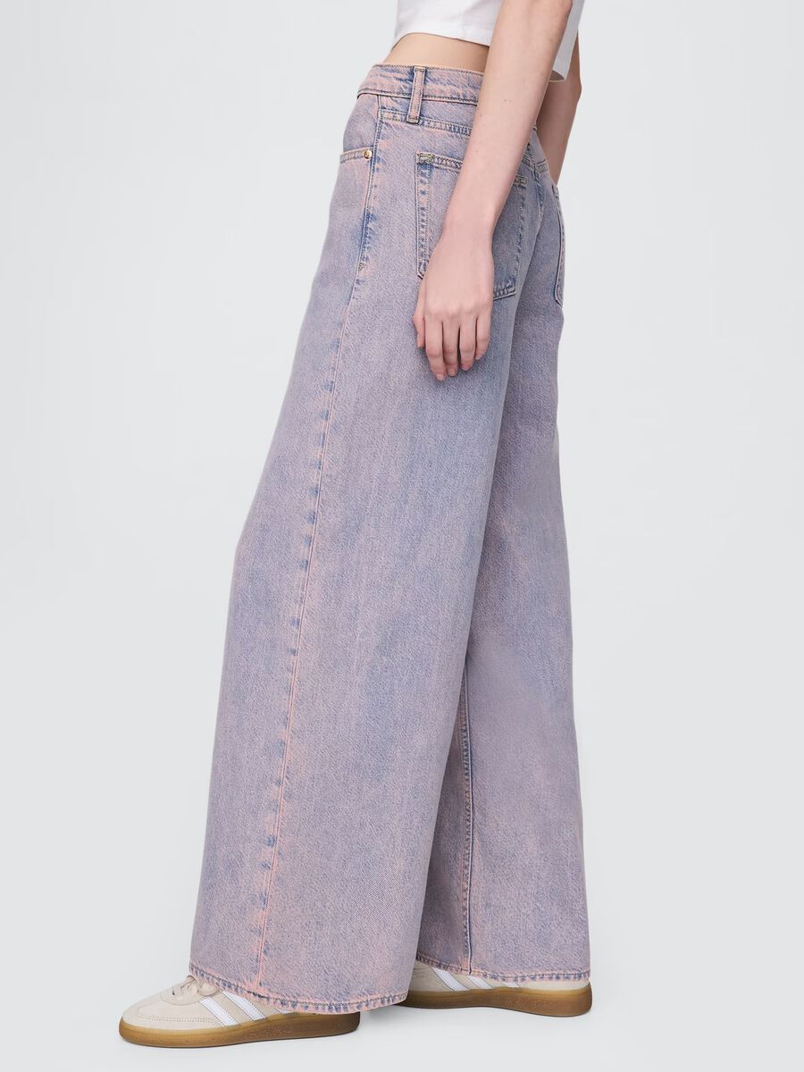 Pantaloni a gamba larga in cotone e Lyocell_3