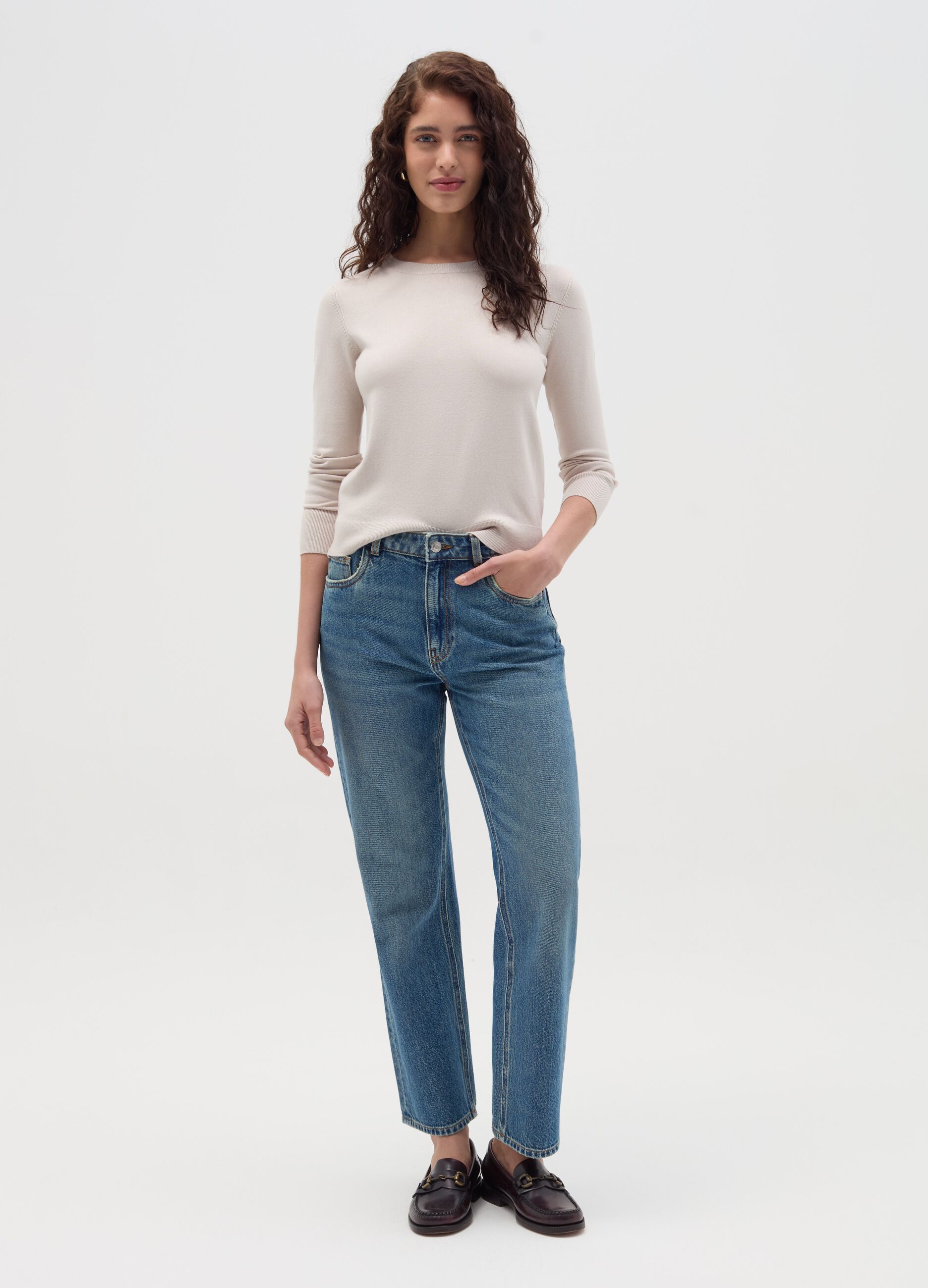 Slim-fit pullover