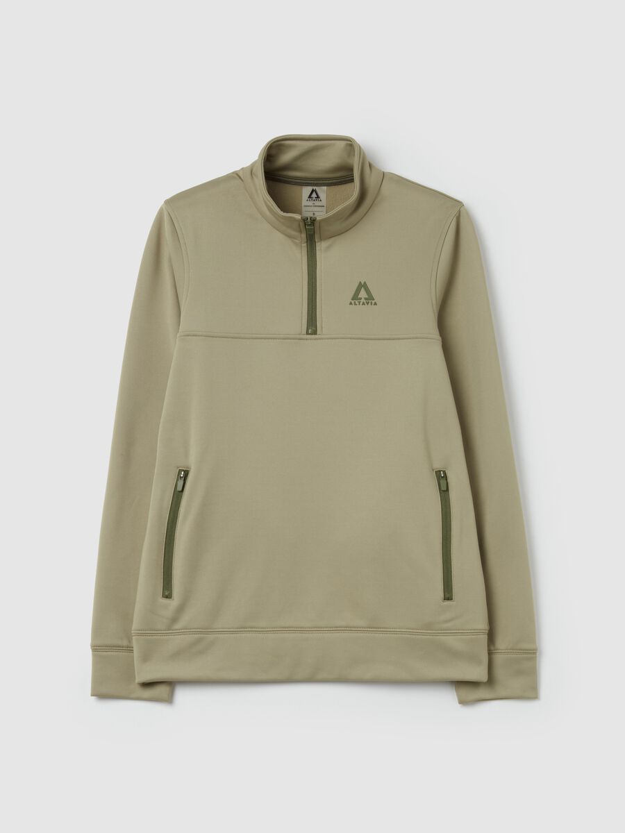 Altavia by Deborah Compagnoni technical half-zip fleece_5