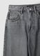 Straight Grey Cotton Jeans_5