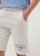 Boys' Grey Pure Cotton Shorts Regular Fit with New York Print_2