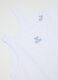 Twin pack boys' white vests in pure cotton regular fit_3