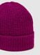 Purple Knitted Beanie_2