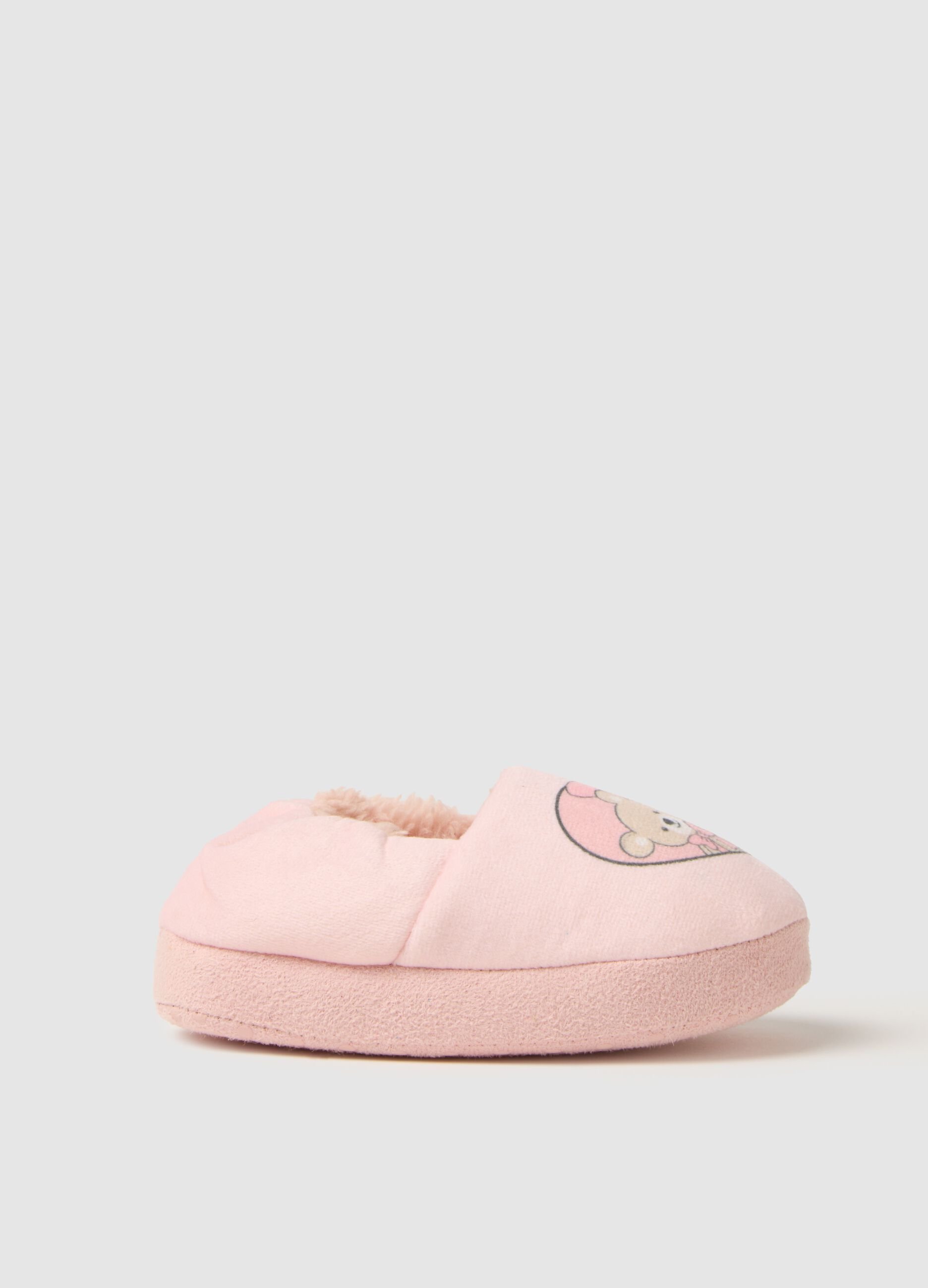 Pantofole da bambina rosa