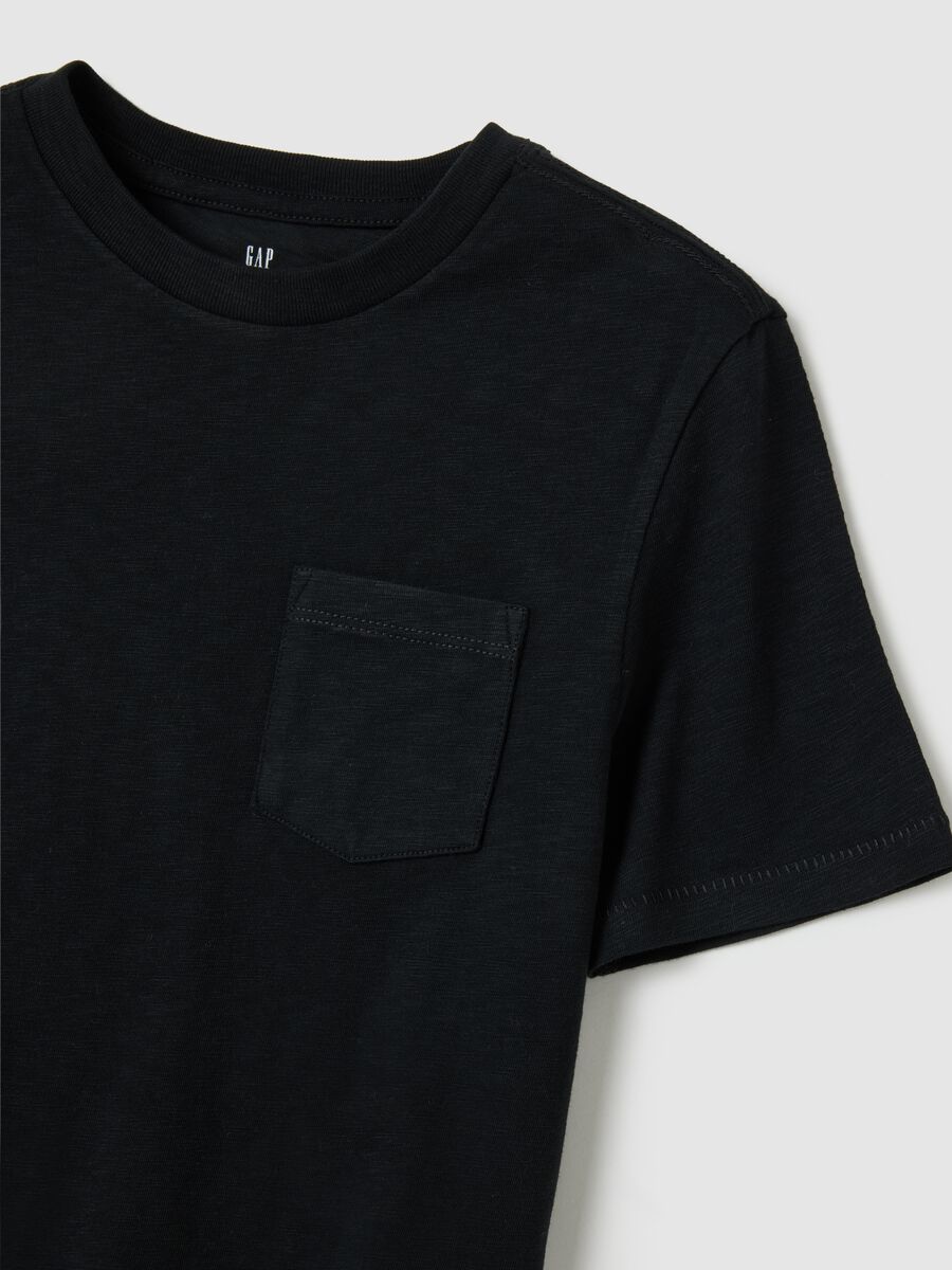 Cotton T-shirt with pocket_3