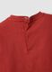 Red short-sleeve pure cotton T-shirt_3