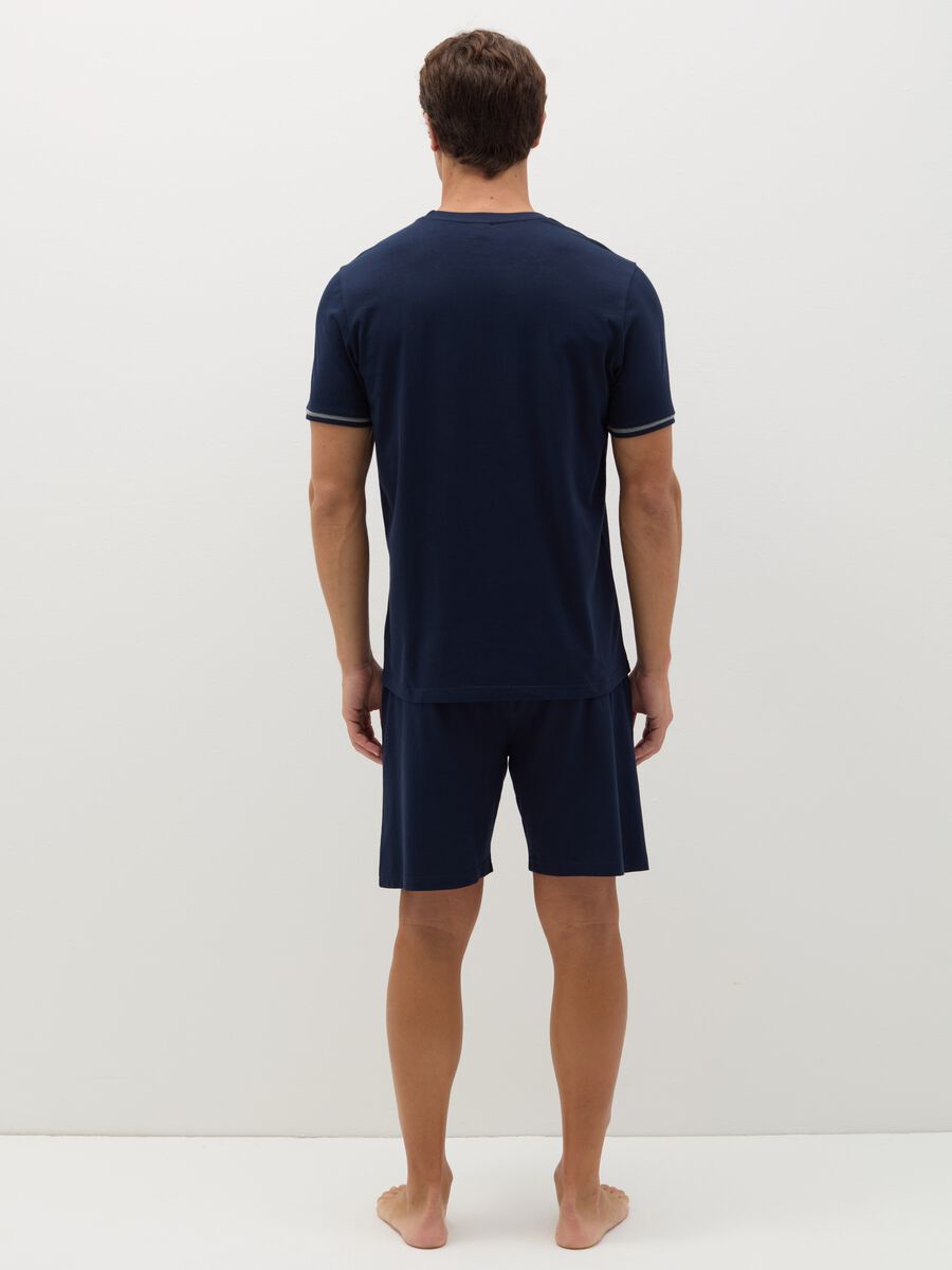 Short pyjamas in Supima cotton_2