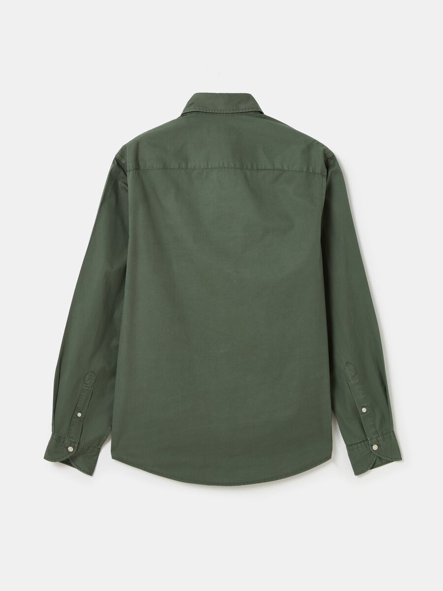 Cotton shirt with pocket_4