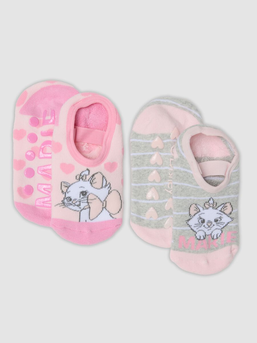 2-pack of multicolour organic stretch cotton socks with The Aristocats print_0