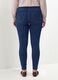 Blue skinny jeggings in stretch cotton and viscose_2