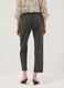 Green regular-fit stretch viscose trousers_2