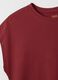 Women's pure cotton red T-shirt_5