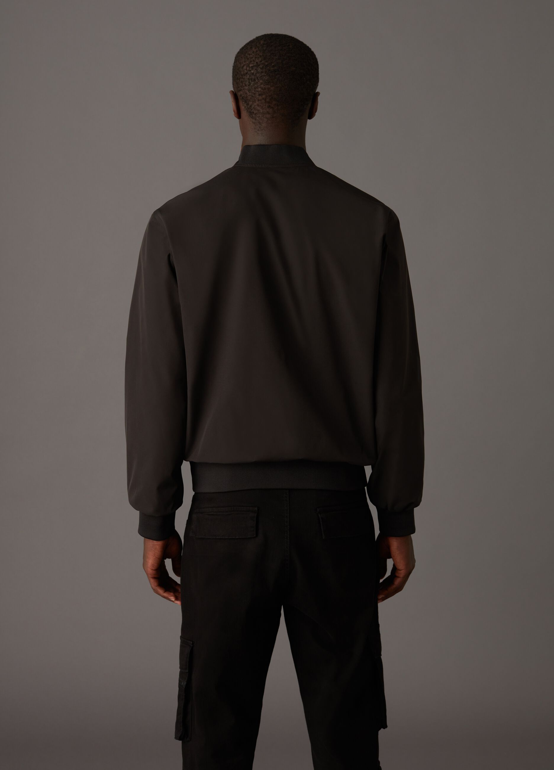 Bomber Cargo Jacket Black_3