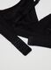 Bipack di reggiseni a triangolo in cotone elasticizzato bianco e nero_5