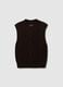 Brown wool-blend vest_4