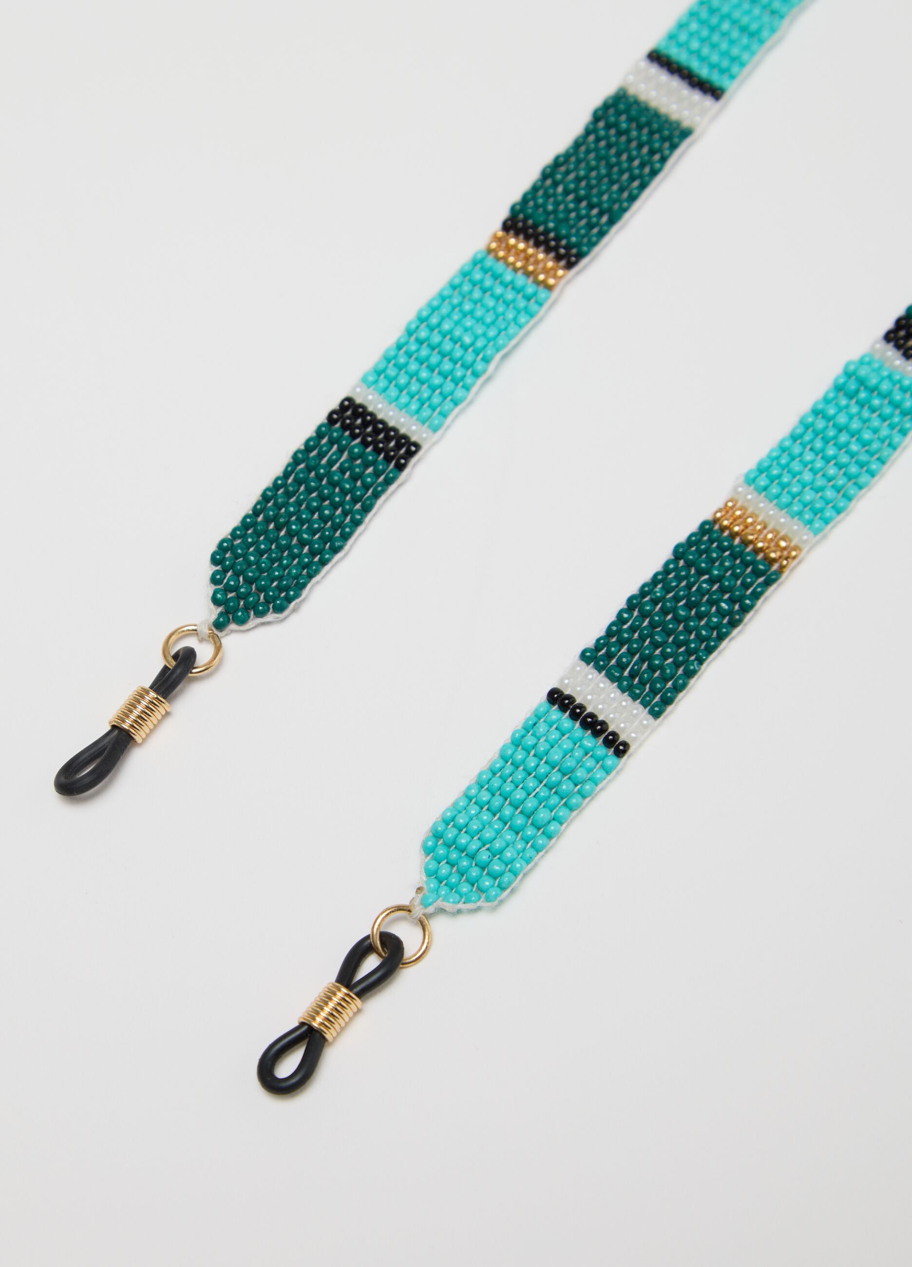 Catena per occhiali con dettagli multicolor