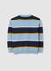 Children's jumper in pure multicolour cotton_1
