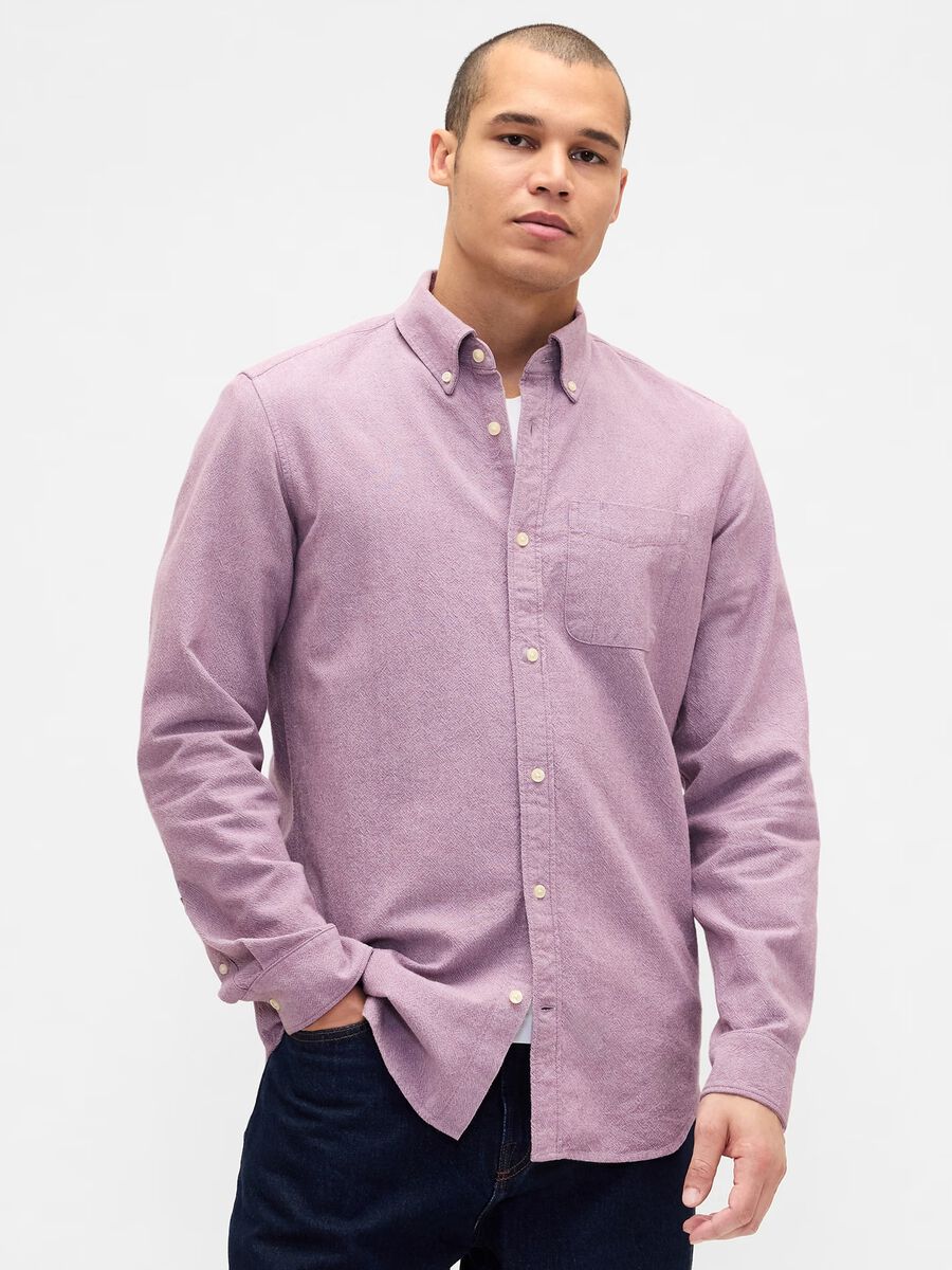 Stretch Purple Shirt_0