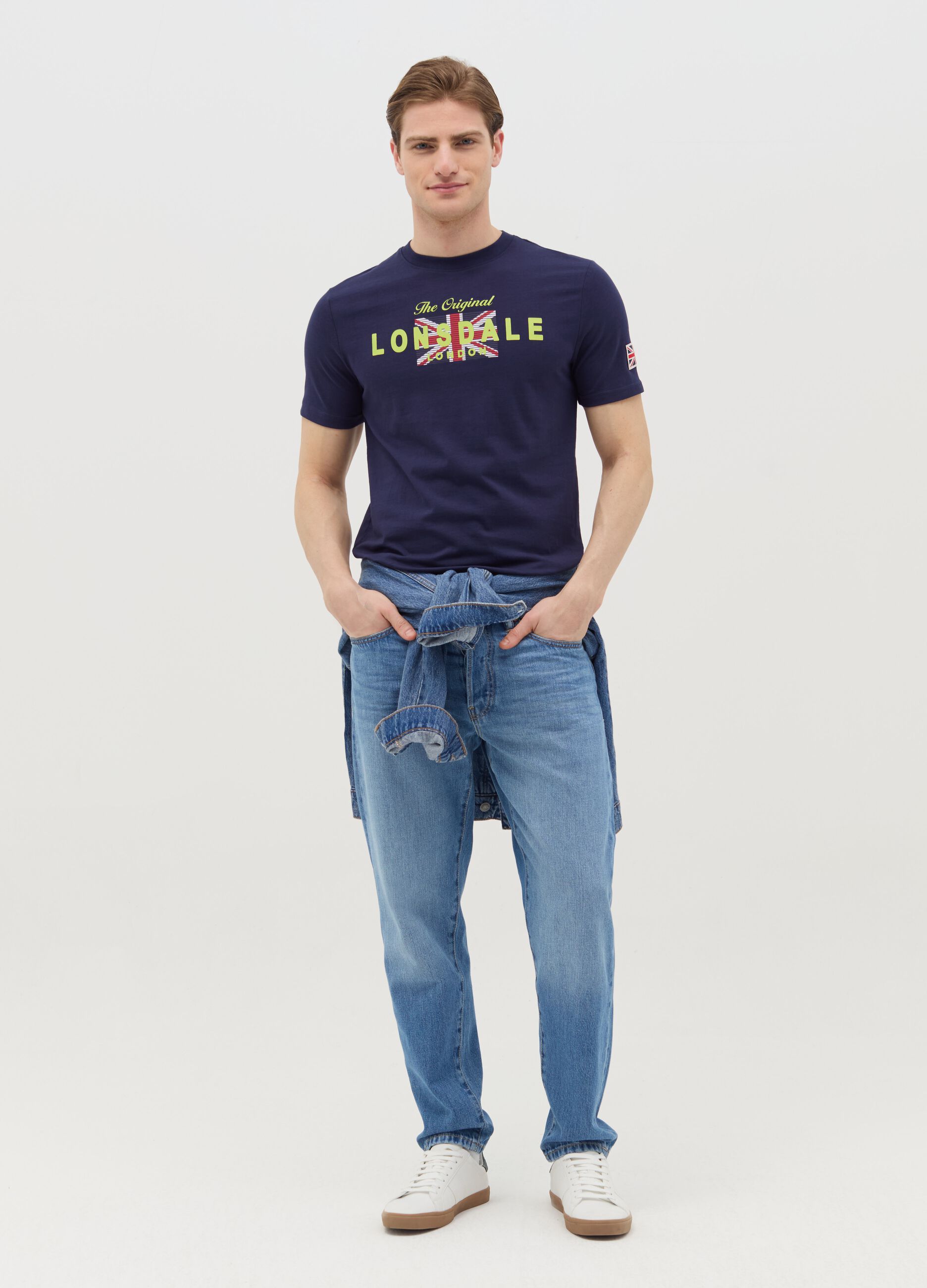 T-shirt with logo print