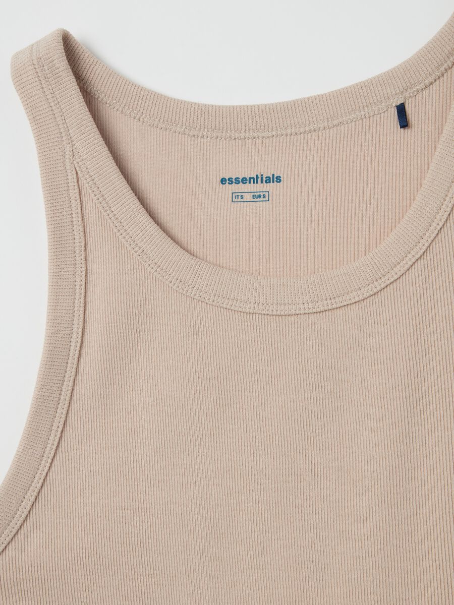 Ribbed tank top_5