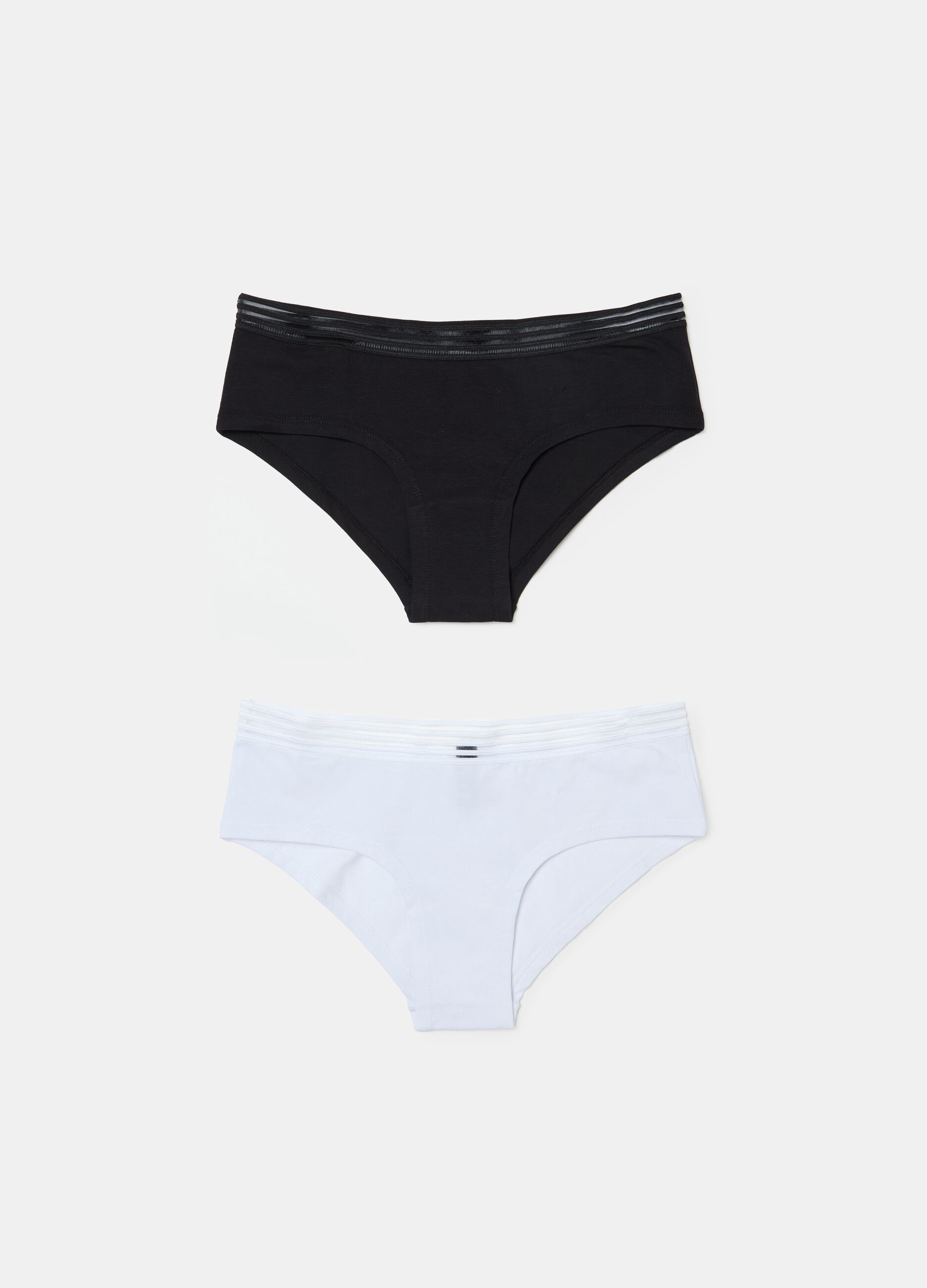 Slip classici in microfibra elasticizzata