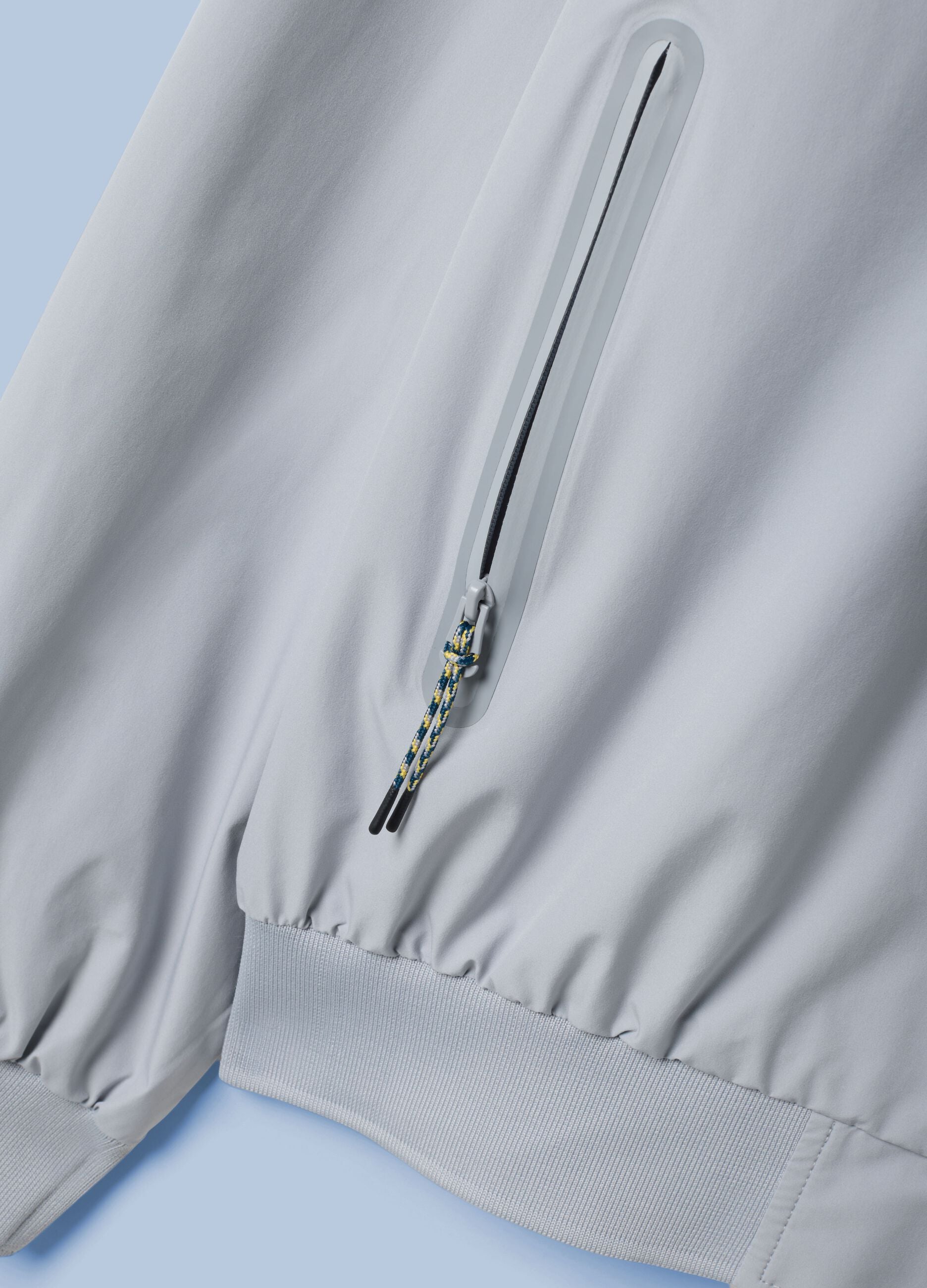 Giubbotto antivento grigio con zip ALTAVIA SAILING